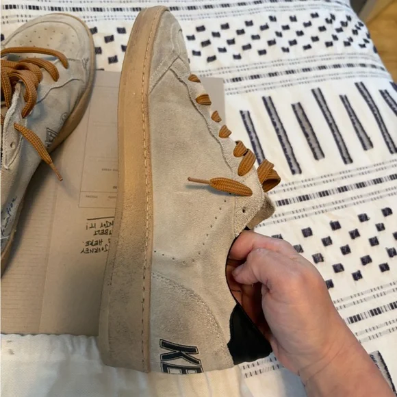 Men’s Golden Goose Ball Star Brown Suede 46eu 100% Authentic - Picture 8 of 8